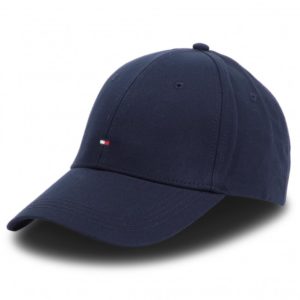 TOMMY HILFIGER Casquette à Drapeau brodé Bleue Marine