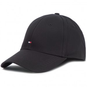 TOMMY HILFIGER Casquette à Drapeau brodé Noire