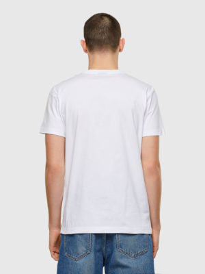 DIESEL T-shirt avec logo imprimé non aligné 2