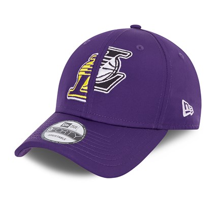 NEW ERA Casquette 9FORTY LA LAKERS moitié-moitié Mauve