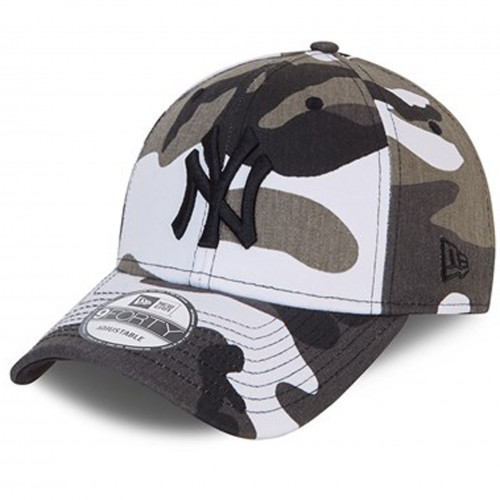NEW ERA Casquette CAMO 9FORTY des NEW YORK YANKEES Grise