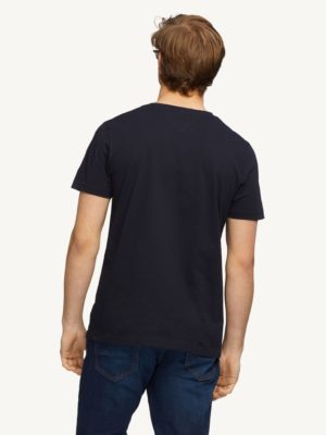TOMMY HILFIGER T-Shirt CORPORATE SQUARE Bleu Marine
