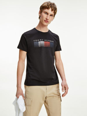 TOMMY HILFIGER T-Shirt en coton bio à logo dégradé 4