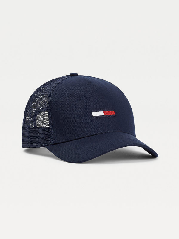 TOMMY JEANS Casquette TRUCKER à empiècement en maille Bleu Marine