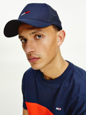 TOMMY JEANS Casquette TRUCKER à empiècement en maille Bleu Marine