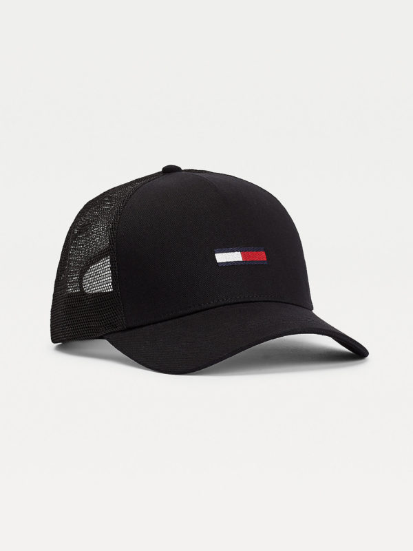 TOMMY JEANS Casquette TRUCKER à empiècement en maille Noire