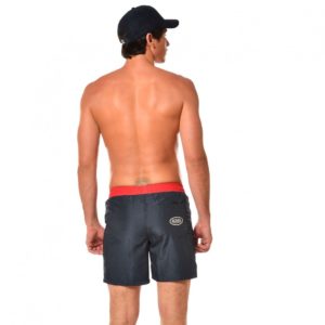 VON DUTCH Boardshort Bicolore Avec Bandes Latérales Bleu Marine