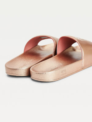 Claquette rose online gold