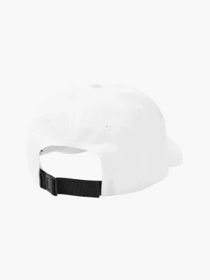 CALVIN KLEIN Casquette en sergé de coton avec logo Blanche