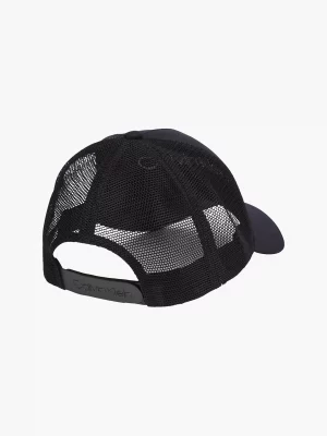 CALVIN KLEIN Casquette en sergé de coton avec logo CK Noire