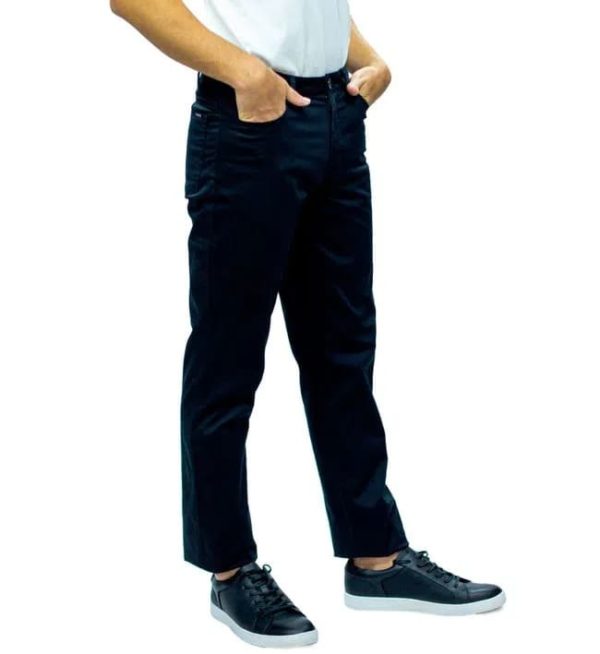 CALVIN KLEIN Pantalon Chino Bleu Marine