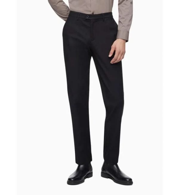 CALVIN KLEIN Pantalon Chino Noir