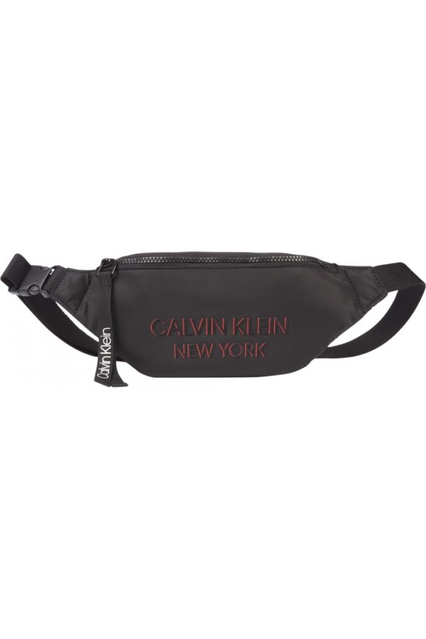 CALVIN KLEIN Sac banane Ck New York Noir