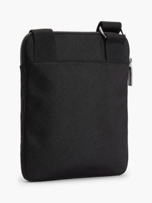 CALVIN KLEIN Sac en bandoulière plat en polyester recyclé Noir