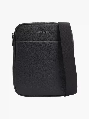 CALVIN KLEIN Sac en bandoulière plat recyclé Noir