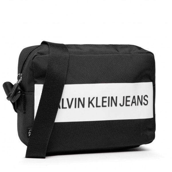 CALVIN KLEIN Sac en bandoulière recyclé CK Jeans Noir