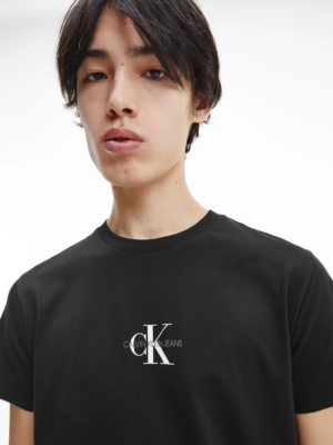 CALVIN KLEIN T-Shirt avec logo Noir