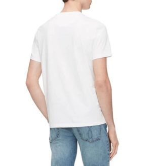 CALVIN KLEIN T-Shirt avec petit logo Blanc