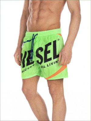 DIESEL Short de bain pliable BMBX-WAVE 2.017 Vert