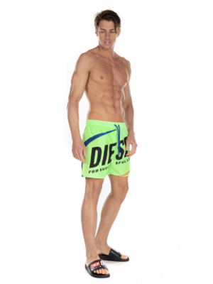 DIESEL Short de bain pliable BMBX-WAVE 2.017 Vert