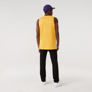 NEW ERA CAP DÉbardeur Jaune de la marée noire des LAKERS DE LOS ANGELES