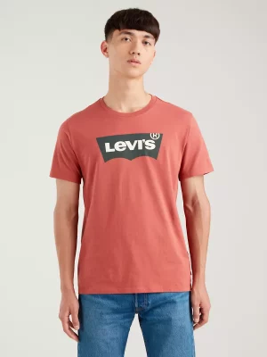 LEVI'S T-Shirt Housemark Original Rouge