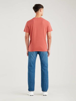LEVI'S T-Shirt Housemark Original Rouge