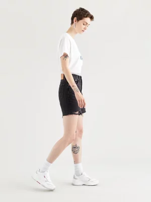 LEVI'S Short Mi-Cuisse 501® Noir