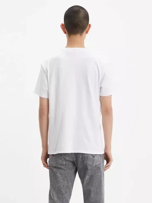 LEVI'S T-Shirt Housemark Original Classique Blanc