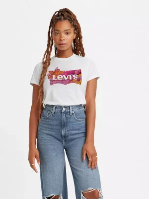 LEVI'S T-Shirt perfect style Blanc