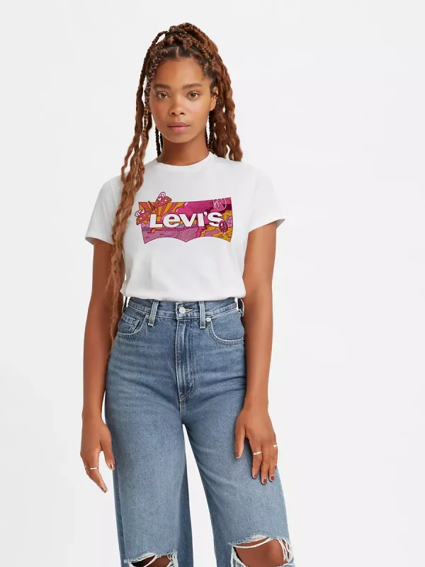 LEVI'S T-Shirt perfect style Blanc