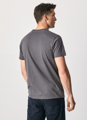 PEPE JEANS T-Shirt T-SHIRT WESLEY GRAFFITI Gris