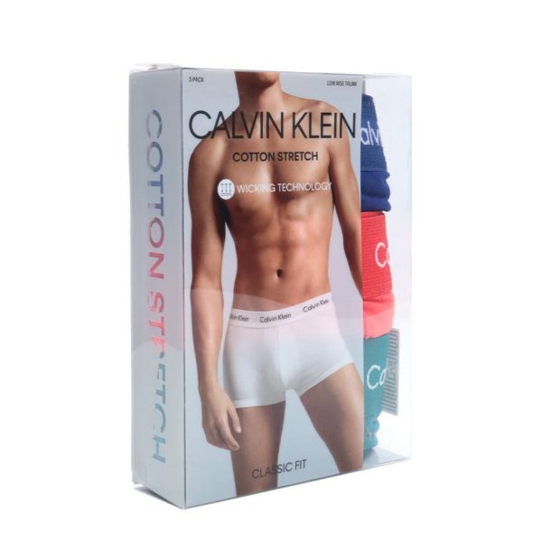 CALVIN KLEIN Boxer coton stretch – lot de 3