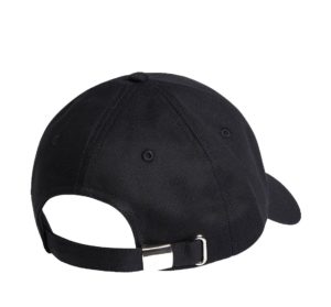 CALVIN KLEIN Casquette en sergé de coton bio Noir