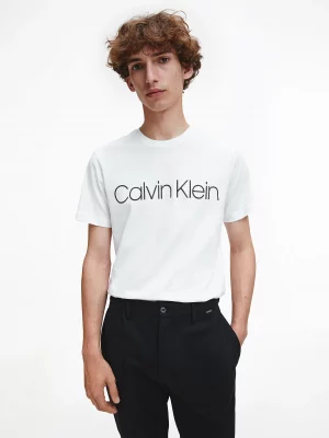 CALVIN KLEIN T-Shirt avec logo Blanc