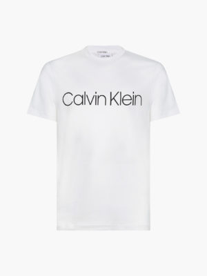 CALVIN KLEIN T-Shirt avec logo Blanc