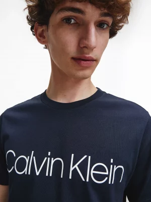 CALVIN KLEIN T-Shirt avec logo Bleu Marine