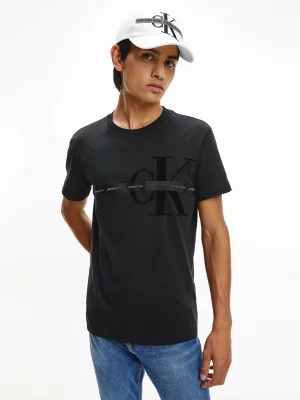 CALVIN KLEIN T-Shirt avec logo CK Noir