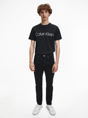 CALVIN KLEIN T-Shirt avec logo Noir