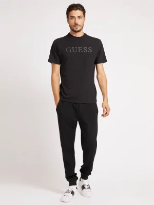 GUESS T-shirt logo frontal Noir