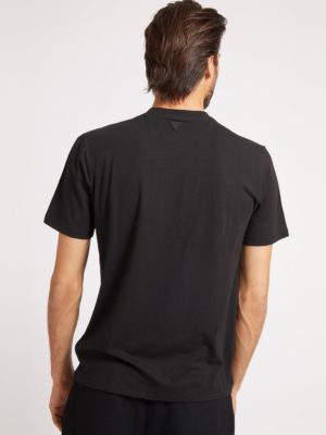 GUESS T-shirt logo frontal Noir