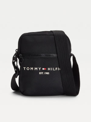 TOMMY HILFIGER Petit sac Reporter TH Established Noir