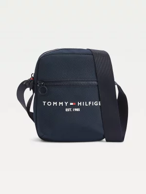 TOMMY HILFIGER Petit sac Reporter TH Established Bleu Marine