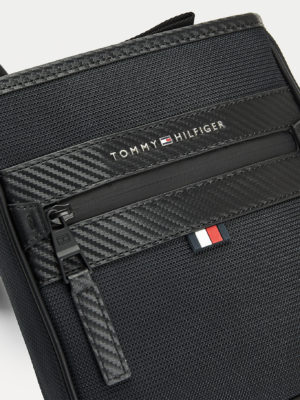 TOMMY HILFIGER Petit sac bandoulière Elevated Noir