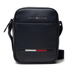 TOMMY HILFIGER Sac bandoulière Essential Piqué Bleu Marine