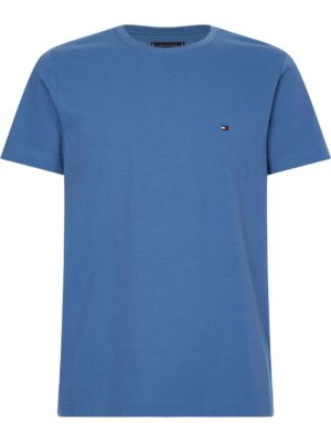 TOMMY HILFIGER T-Shirt coupe Regular en coton essentiel Bleu 1