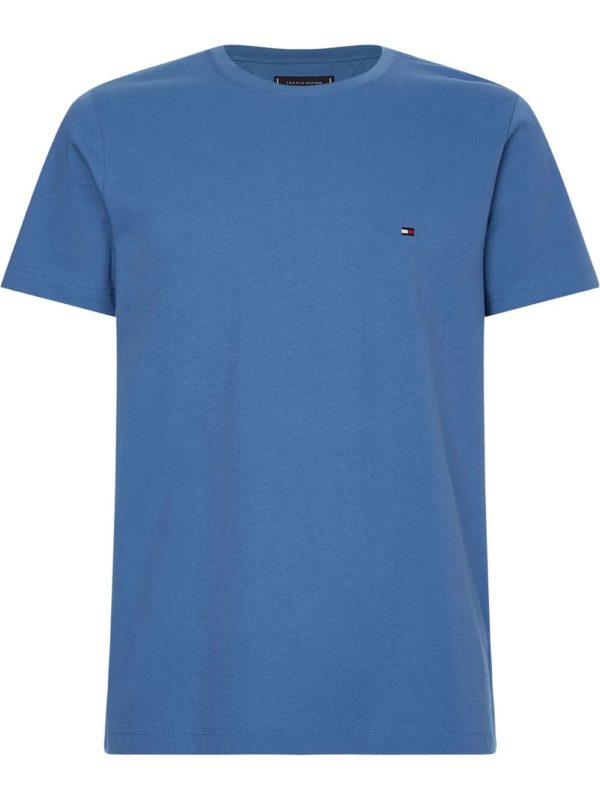 TOMMY HILFIGER T-Shirt coupe Regular en coton essentiel Bleu 1