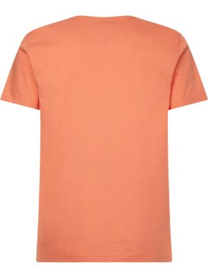 TOMMY HILFIGER T-Shirt coupe Regular en coton essentiel Orange