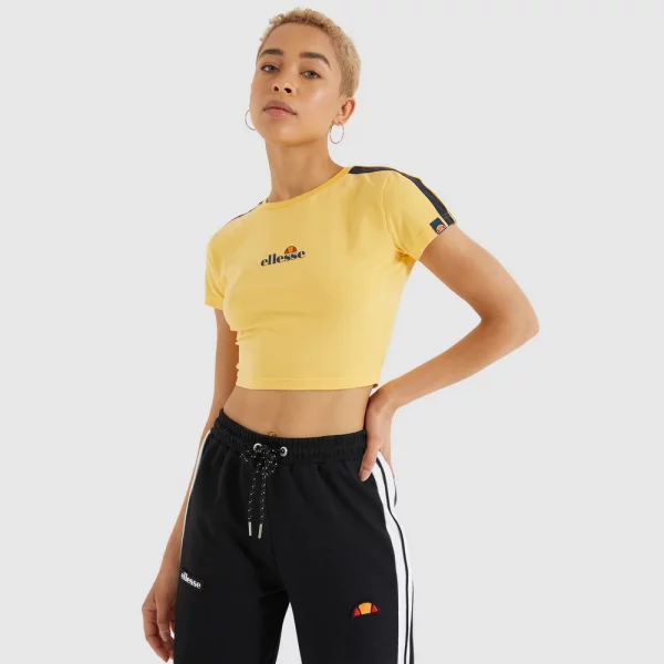 Ellesse Crop Top Latus Jaune