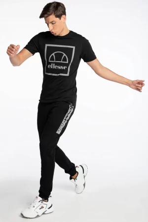 Ellesse Pantalon de jogging Pleiadies avec bande réfléchissante Noir